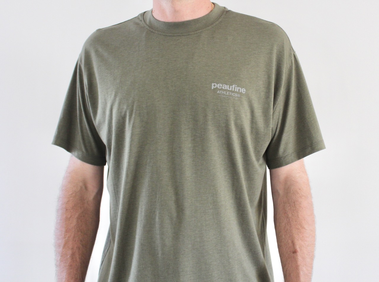 Peaufine Wood T-shirt Night Run Kaki
