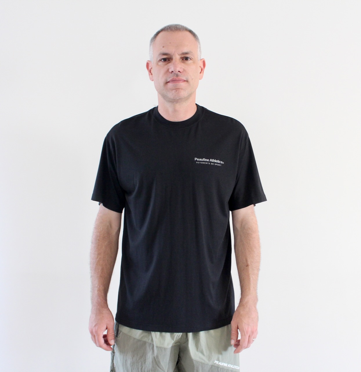 Peaufine Wood tee-shirt Black