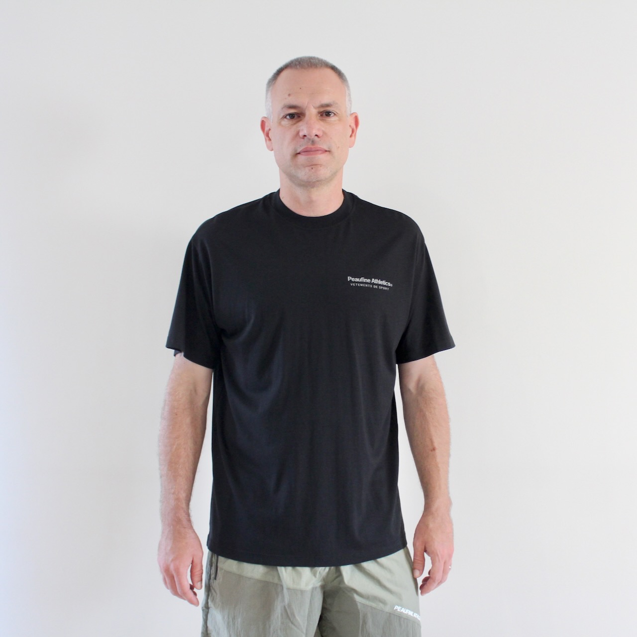Peaufine Wood tee-shirt Black