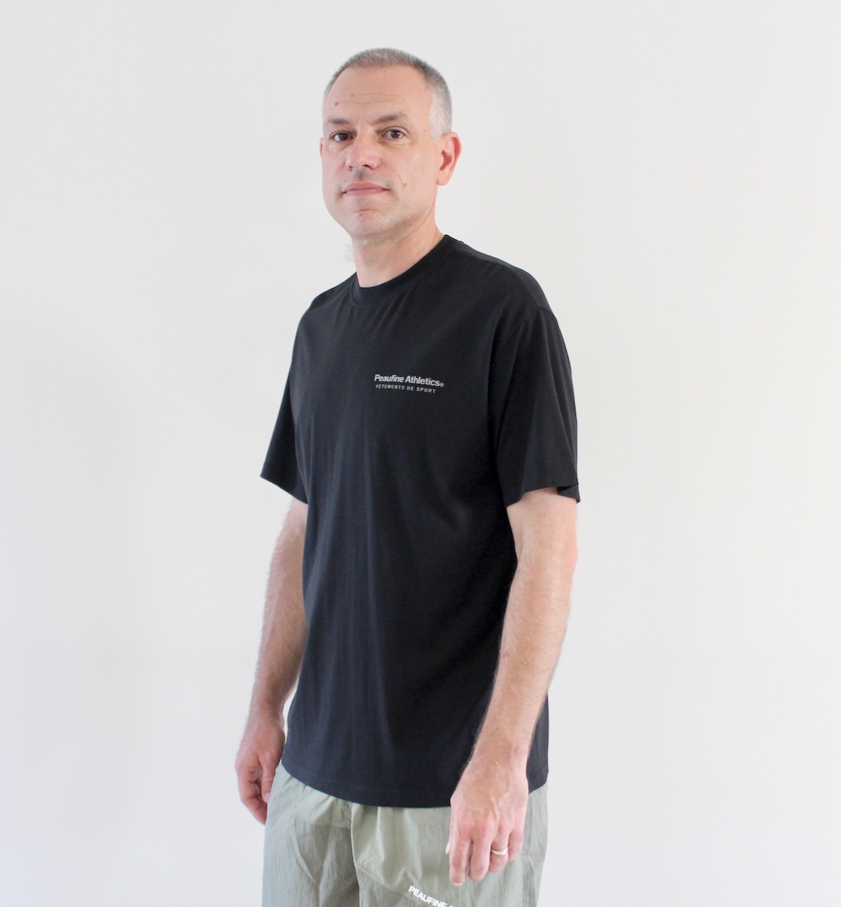 Peaufine Wood tee-shirt Black