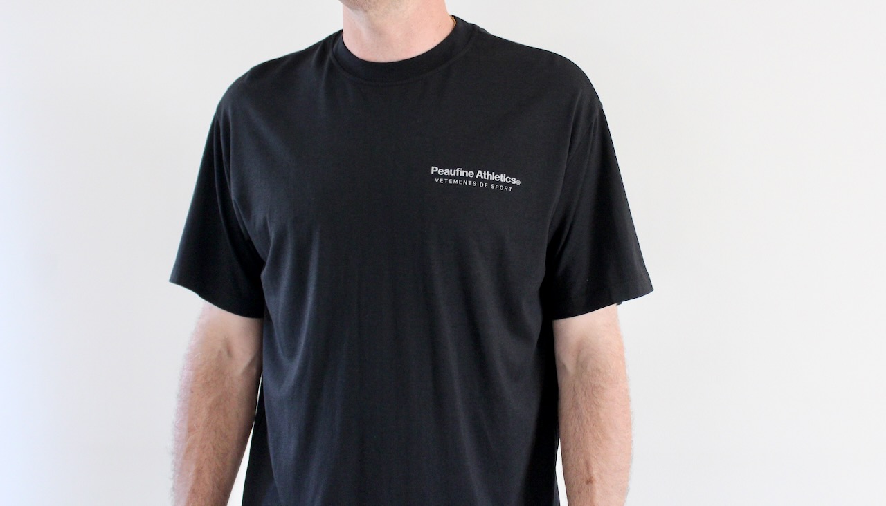 Peaufine Wood tee-shirt Black
