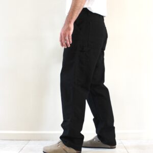 Carhartt Wip Double Knee Pant Black Rinsed