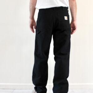 Carhartt Wip Double Knee Pant Black Rinsed