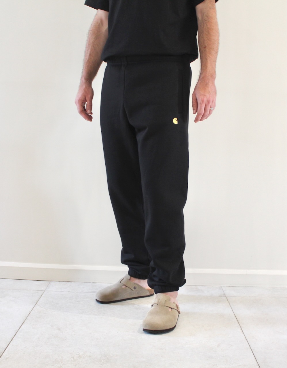 Carhartt Wip Chase Sweat Pant Black