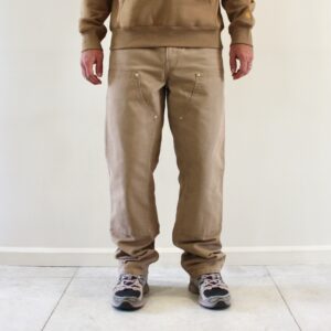 Carhartt Wip Double Knee Pant Peanut Aged Canvas