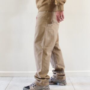Carhartt Wip Double Knee Pant Peanut Aged Canvas
