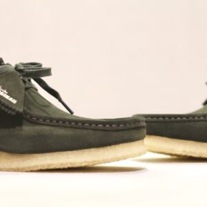 Clarks Wallabee Forest Green Suede