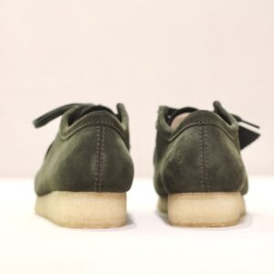 Clarks Wallabee Forest Green Suede