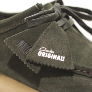Clarks Wallabee Forest Green Suede