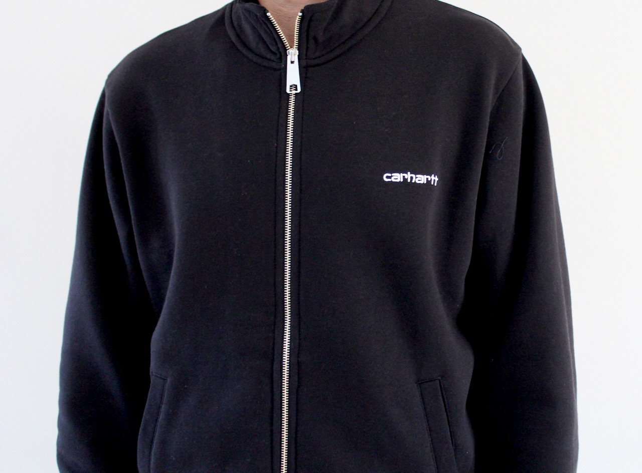 Carhartt Wip Script Embroidery Jacket Black