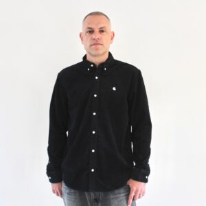 Carhartt Wip Madison Cord Shirt Black Wax