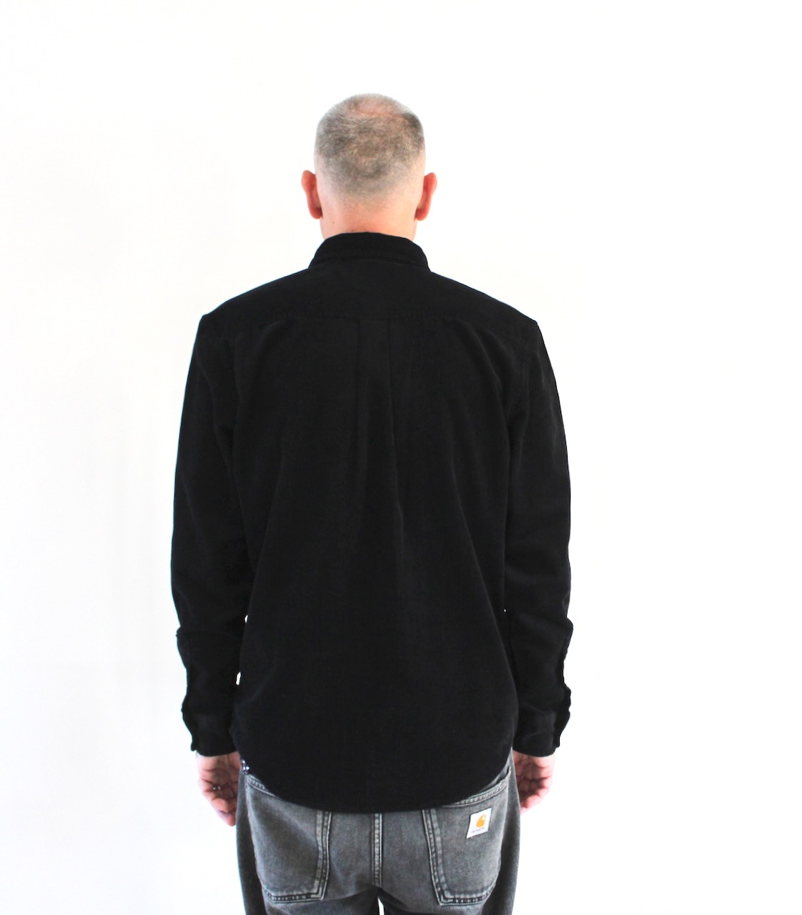 Carhartt Wip Madison Cord Shirt Black Wax