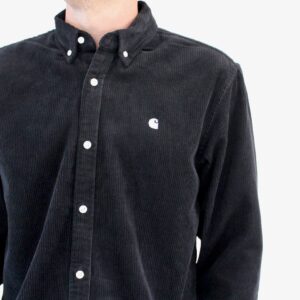 Carhartt Wip Madison Cord Shirt Black Wax