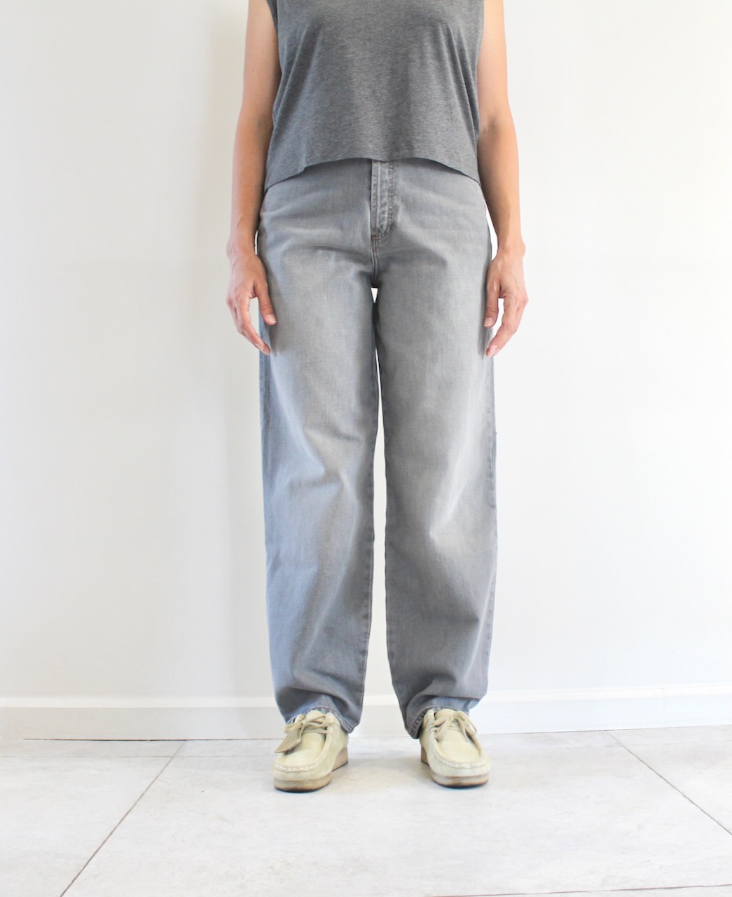 Sessùn Jean Baggou Mid Grey