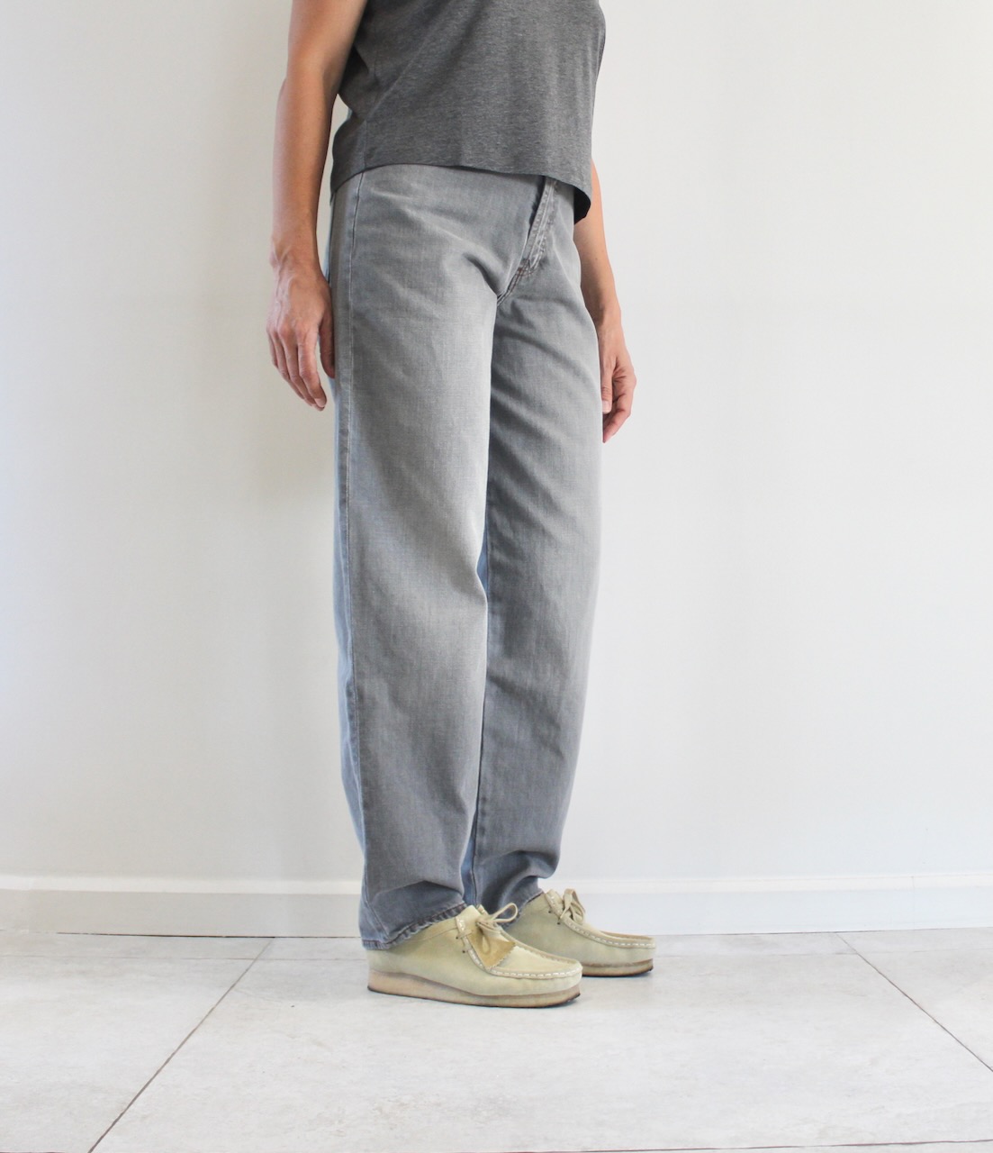 Sessùn Jean Baggou Mid Grey