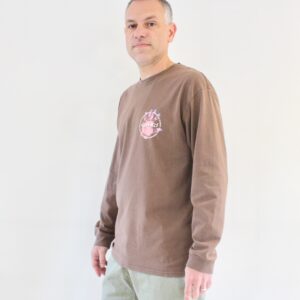 Gramicci Climber's Hand L/S Tee Pigment Brown