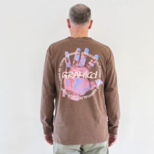 Gramicci Climber's Hand L/S Tee Pigment Brown