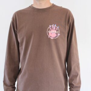 Gramicci Climber's Hand L/S Tee Pigment Brown