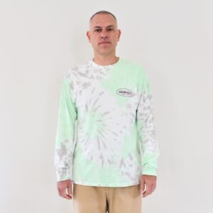 Gramicci Oval L/S Tee Tie Dye Green