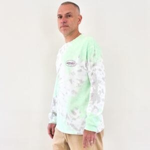 Gramicci Oval L/S Tee Tie Dye Green