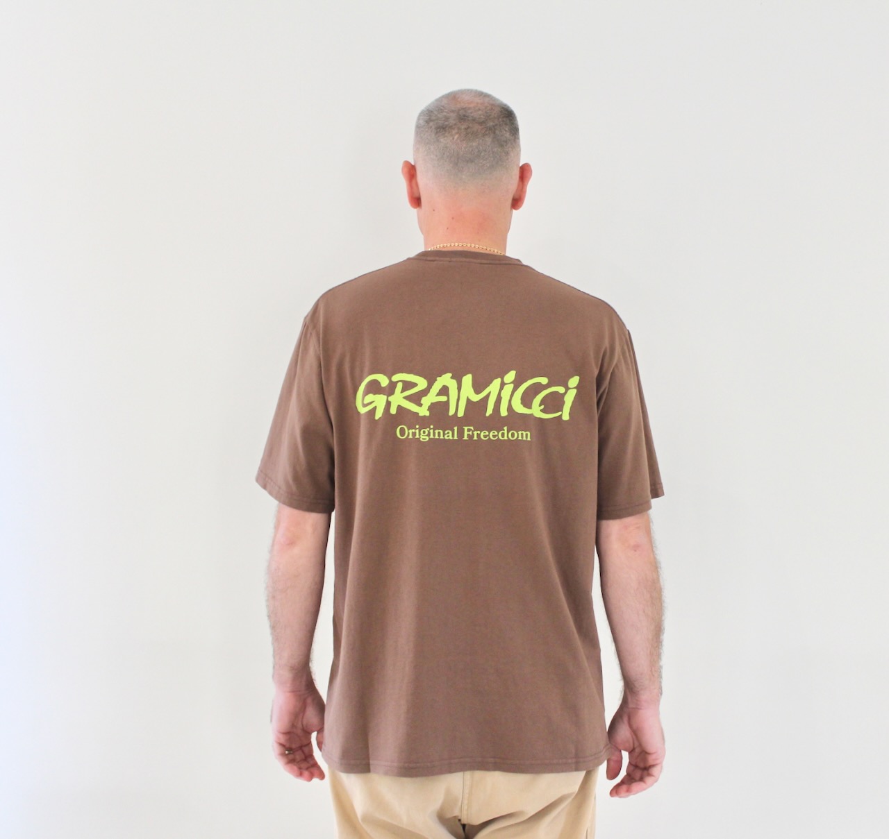 Gramicci Original Freedom Tee Pigment Brown