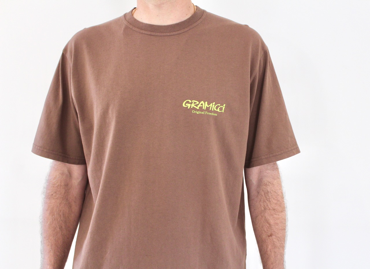 Gramicci Original Freedom Tee Pigment Brown
