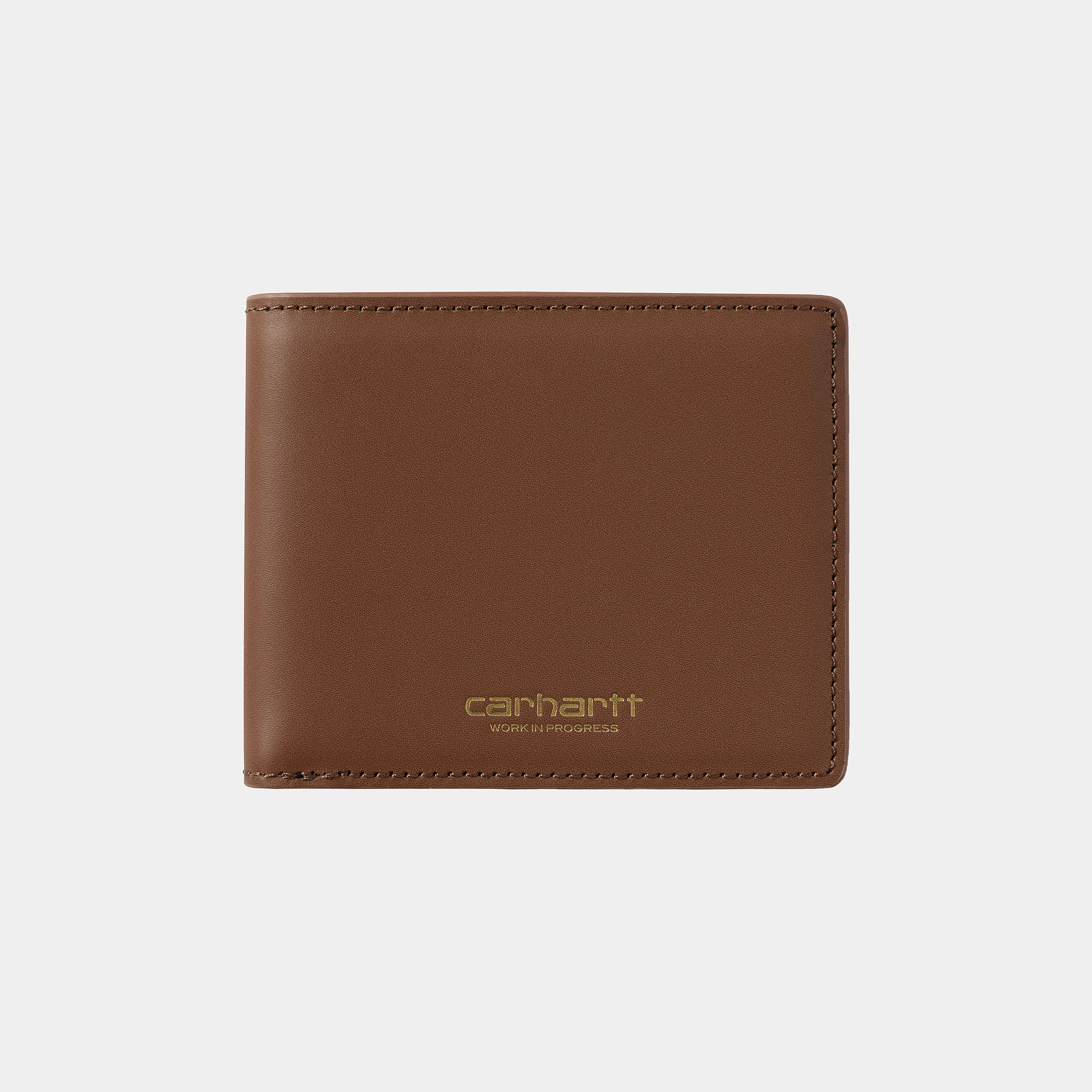 Carhartt Wip Vega Billfold Wallet Cognac Gold