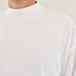 Carhartt Wip Script Mockneck T-shirt White
