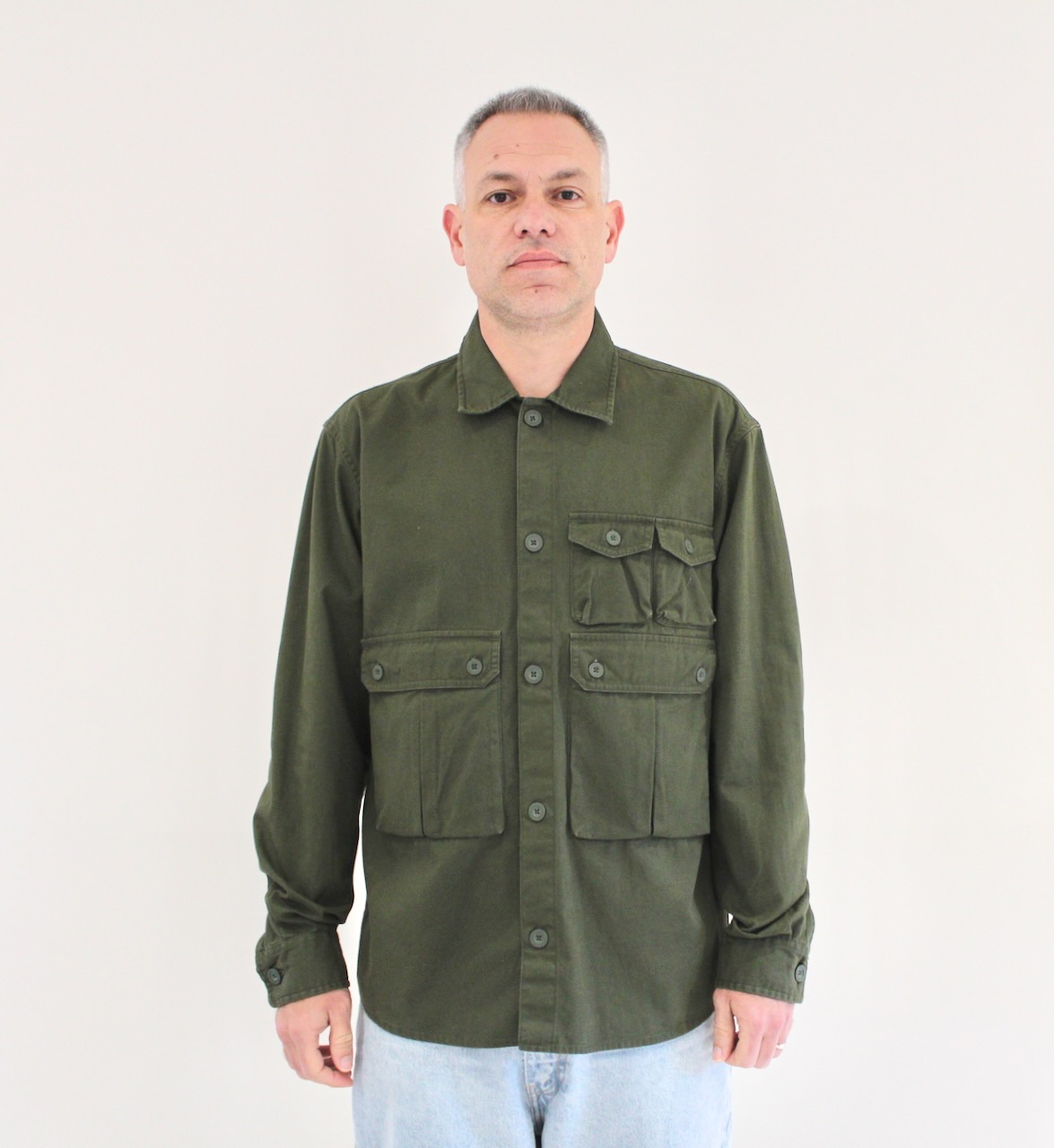 Carhartt Wip Tracker Shirt Office Green
