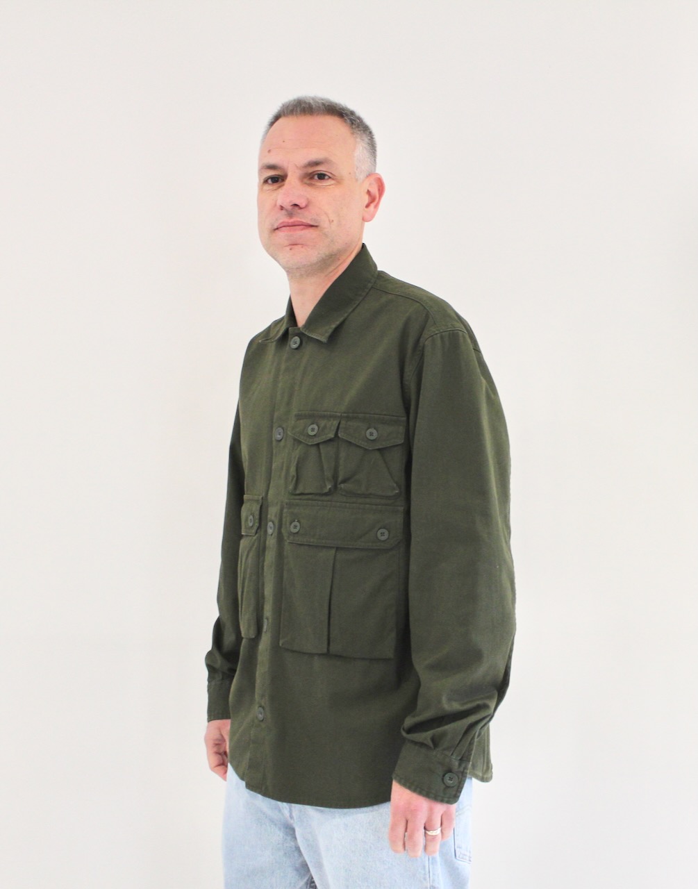 Carhartt Wip Tracker Shirt Office Green