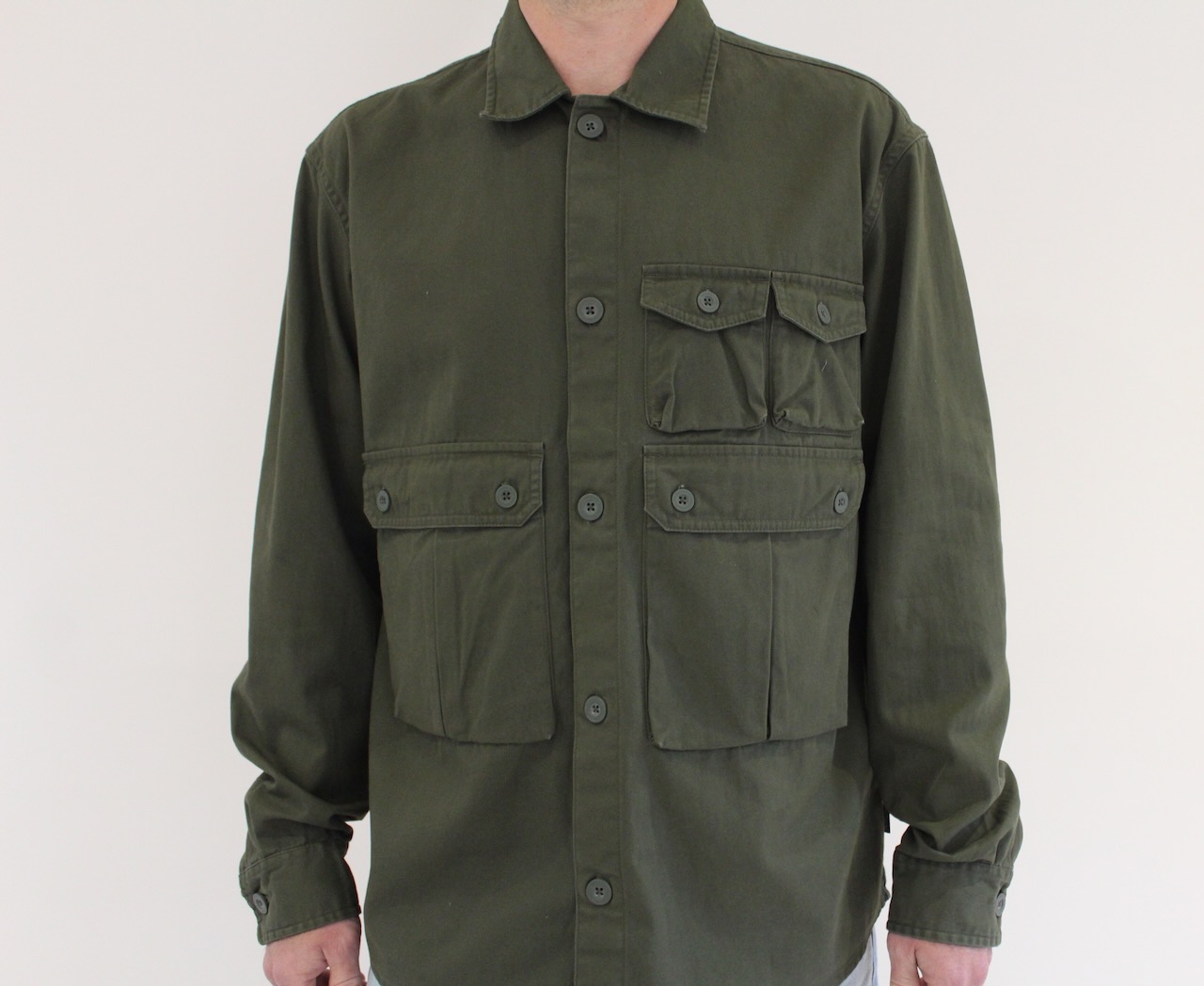 Carhartt Wip Tracker Shirt Office Green