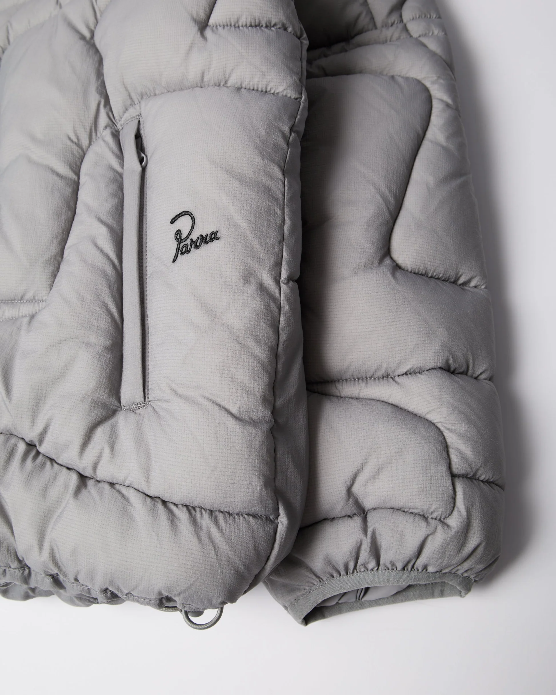 By Parra Boring village puffer jacket grey