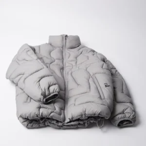 By Parra Boring village puffer jacket grey