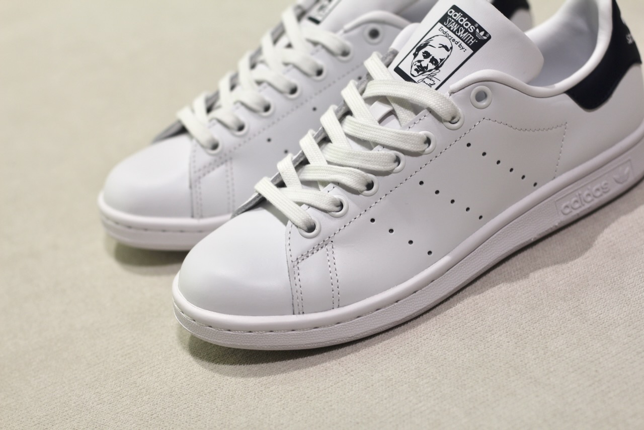 Stan Smith Blanc Dark Blue