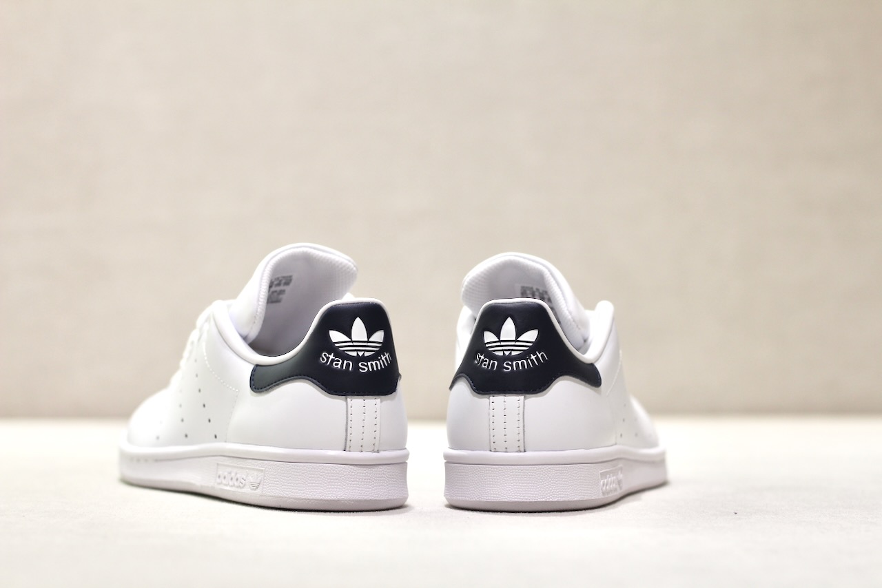 Stan Smith Blanc Dark Blue