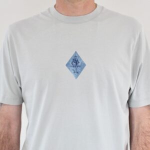 CP Company Tee shirt jersey 30/1 Stained Glass Blue Fox