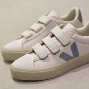 Veja Recife Logo Chromefree Leather Extra-White Steel
