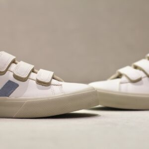 Veja Recife Logo Chromefree Leather Extra-White Steel