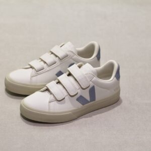 Veja Recife Logo Chromefree Leather Extra-White Steel
