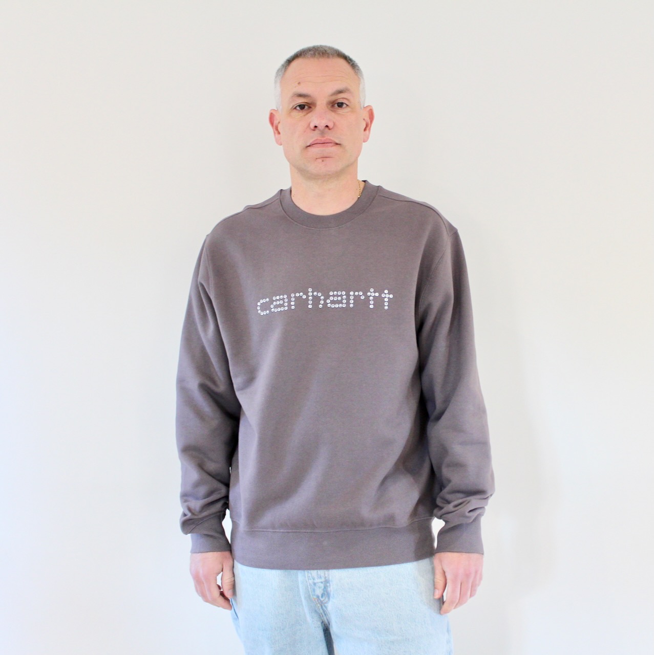 Carhartt Wip Rivet script sweat Manta