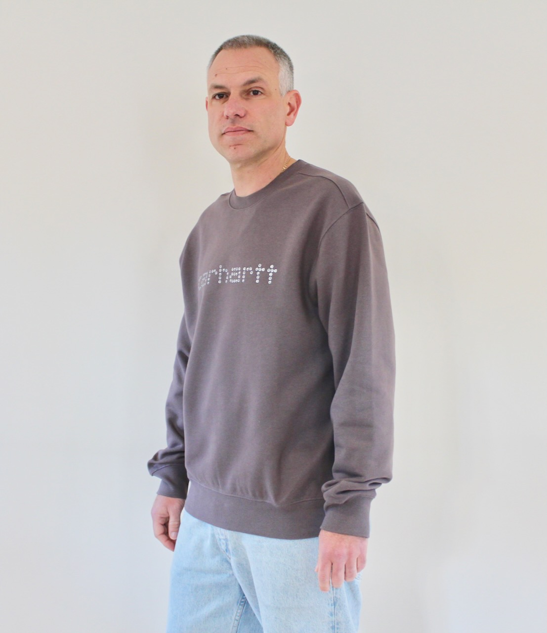 Carhartt Wip Rivet script sweat Manta