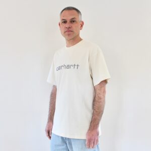 Carhartt Wip Rivet Script T-shirt Natural