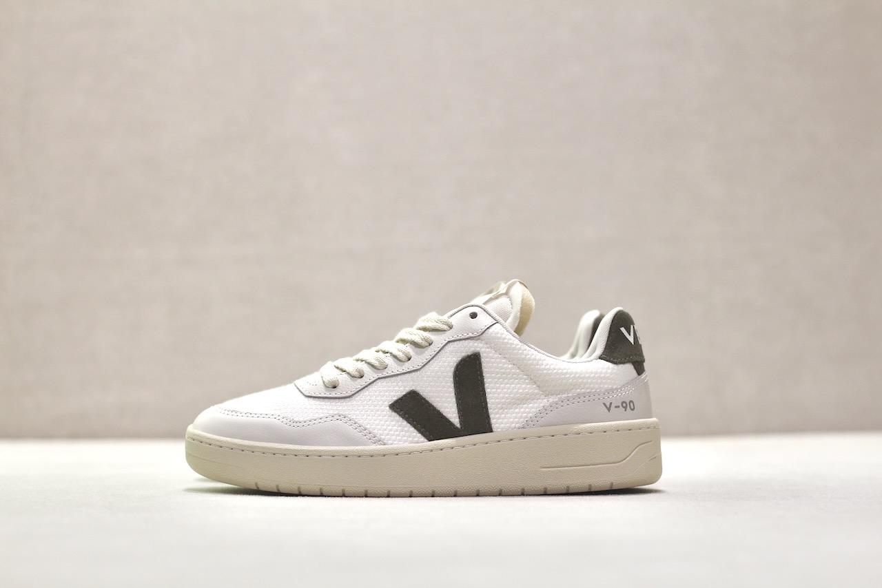 Veja V90 B-Mesh White Kaki