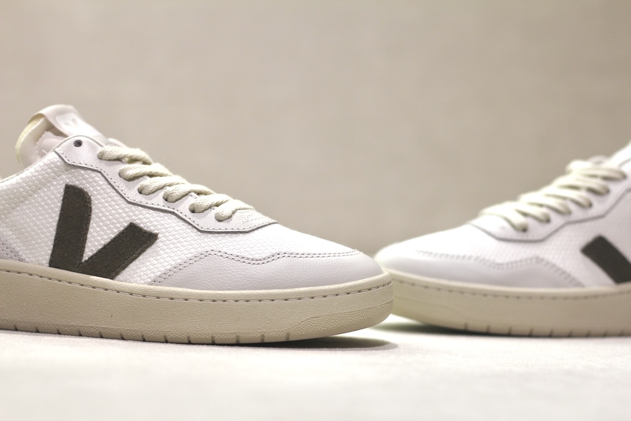 Veja V90 B-Mesh White Kaki