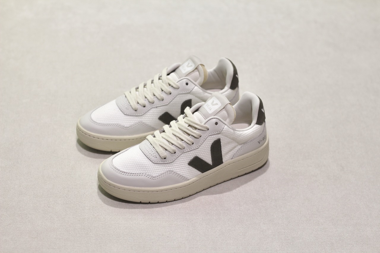 Veja V90 B-Mesh White Kaki