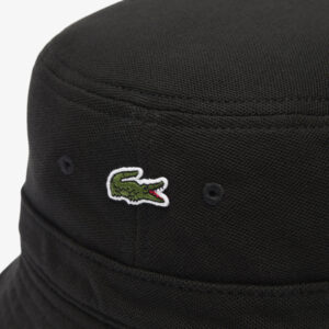 Lacoste Bob en piqué de coton noir
