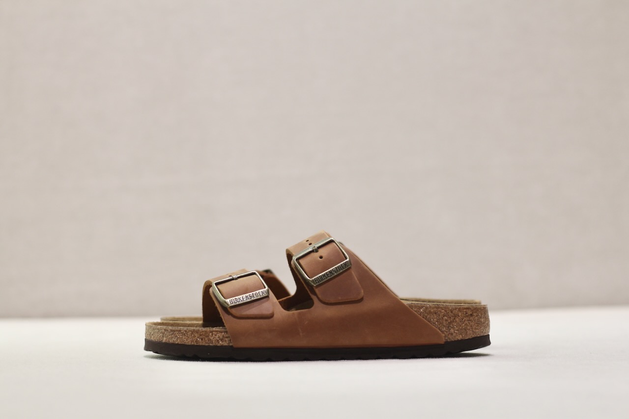Birkenstock Arizona BS oiled Leather Cognac