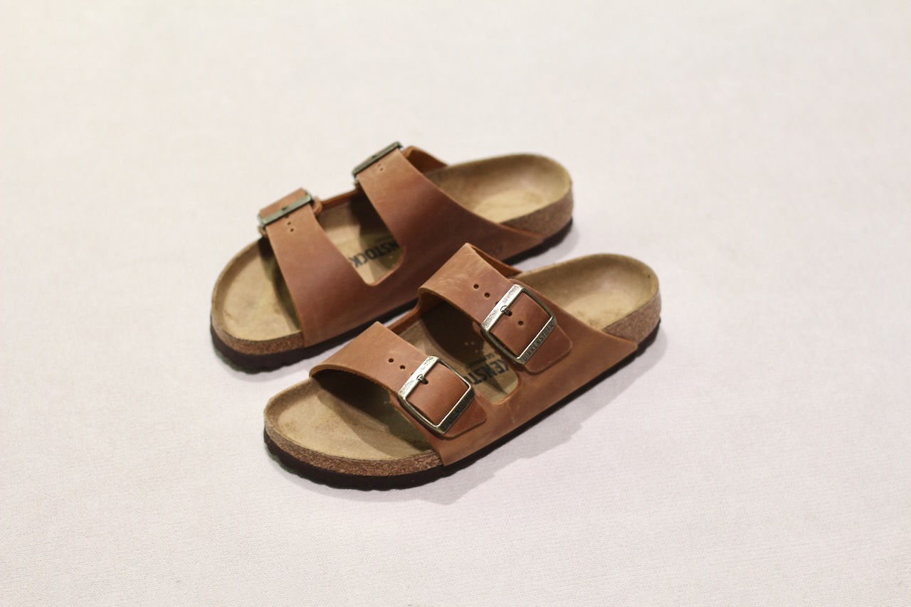 Birkenstock Arizona BS oiled Leather Cognac