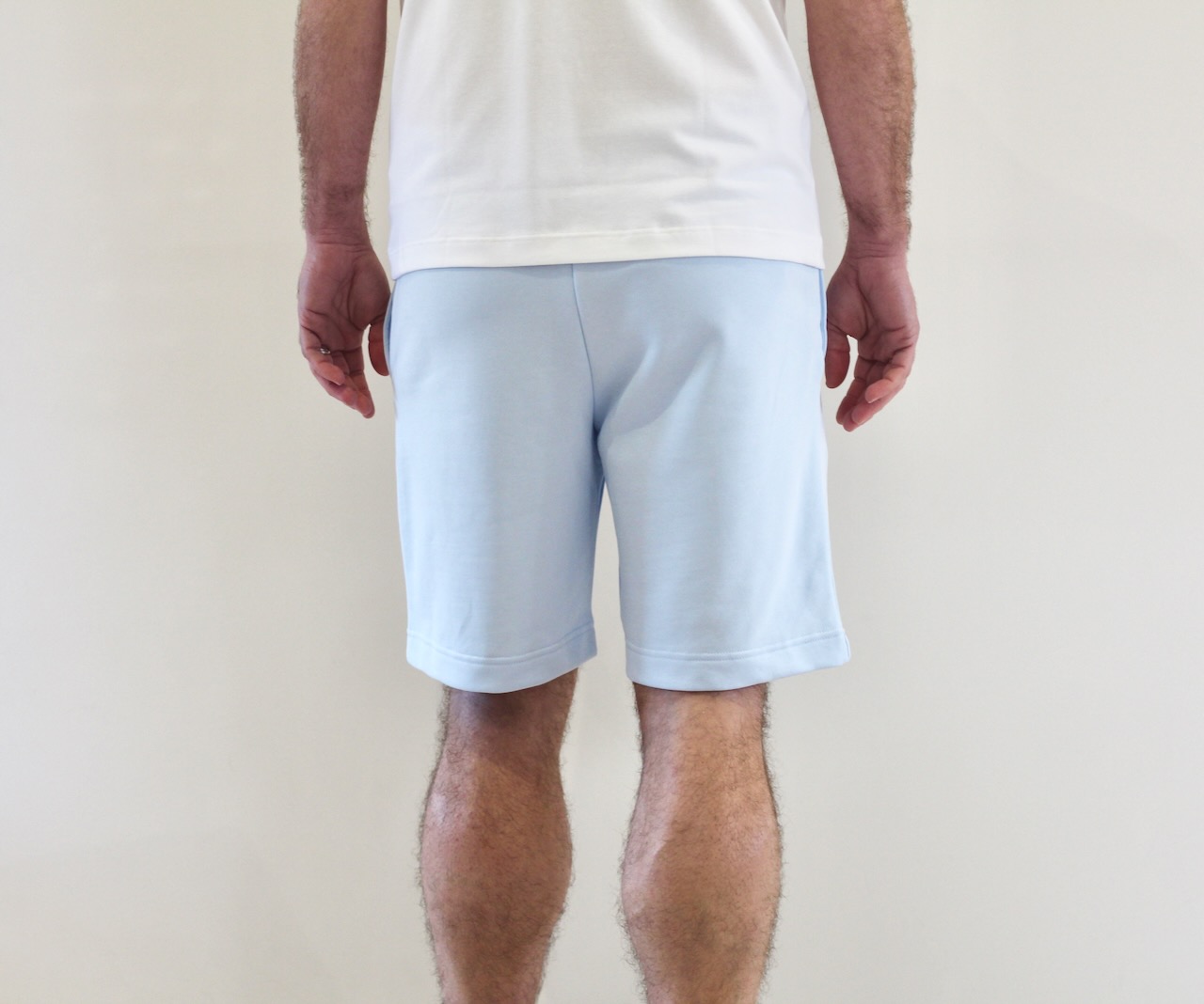 Lacoste Short sweat bleu ruisseau