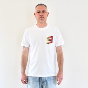 Bisous Tee Sonics white tie dye